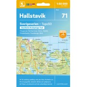 71 Hallstavik Sverigeserien 1:50 000